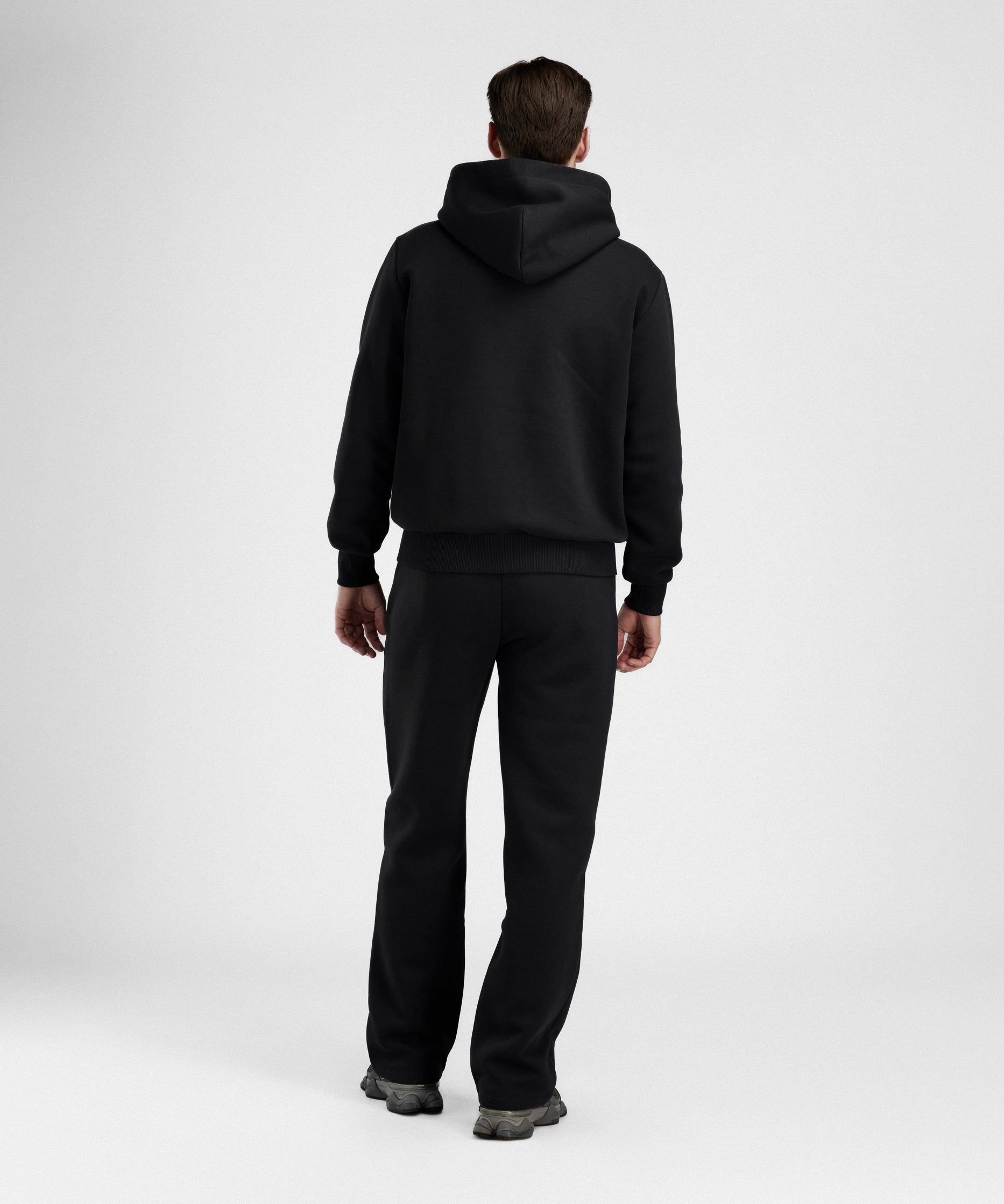 M. Cosmo Zip Hoodie - Black